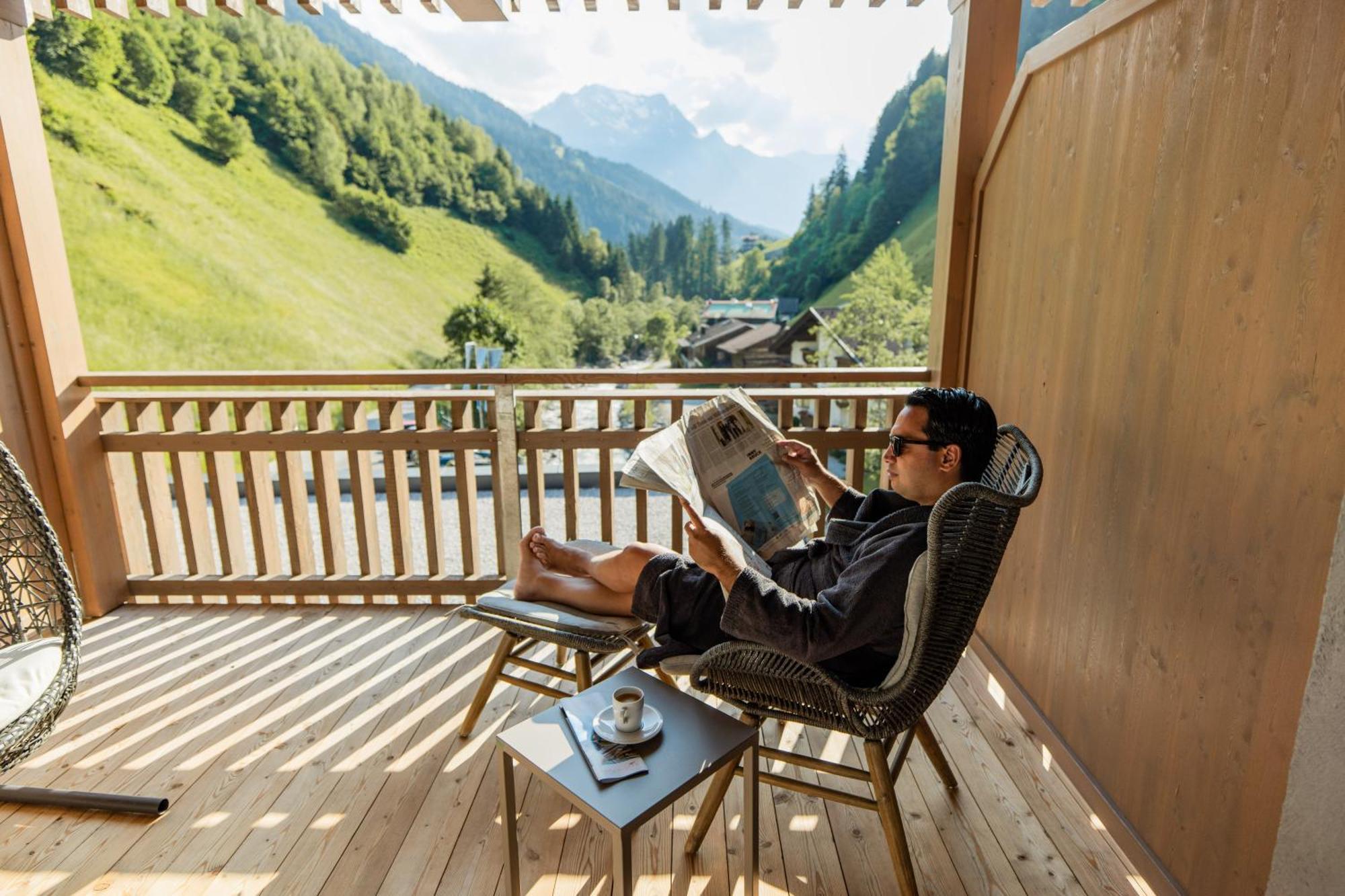 Zillergrundrock Luxury Mountain Resort Mayrhofen Bagian luar foto
